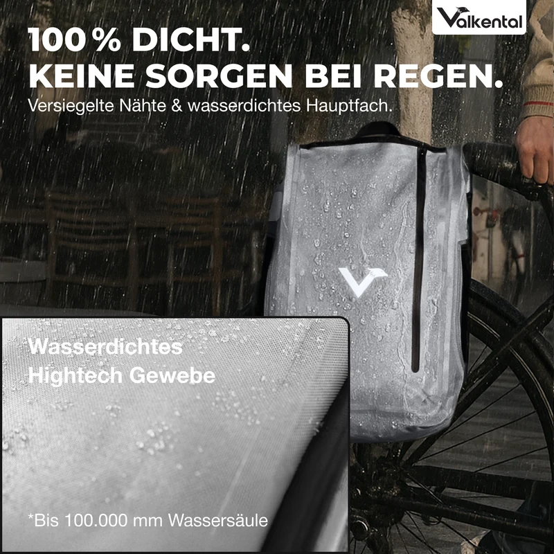UrbanX 2.0 - 2in1 Fahrradtasche & Rucksack für die Stadt - B-Ware