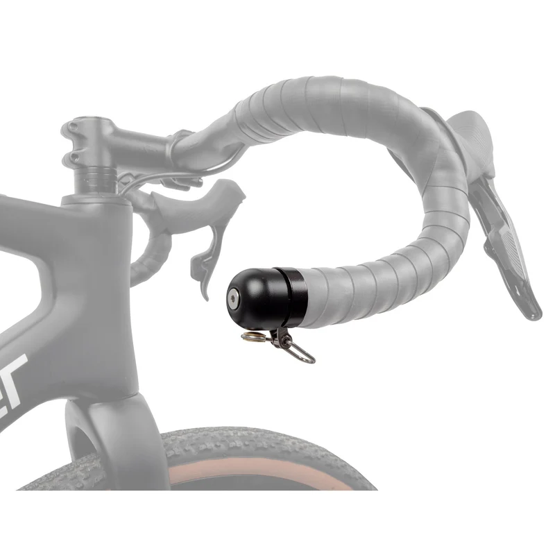 M-Wave Bella Dropbar Fahrradklingel für Rennrad & Gravelbike - Lenkerend Montage