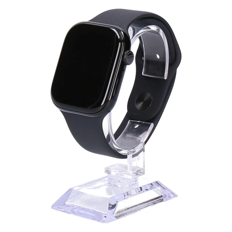 Apple Watch Series 10 46mm GPS + 4G Diamantschwarz Aluminiumgehäuse, Sportarmband Schwarz M/L