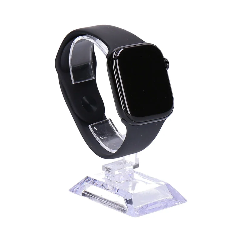 Apple Watch Series 10 42mm GPS + 4G Diamantschwarz Aluminiumgehäuse, Sportarmband Schwarz Gr. S/M