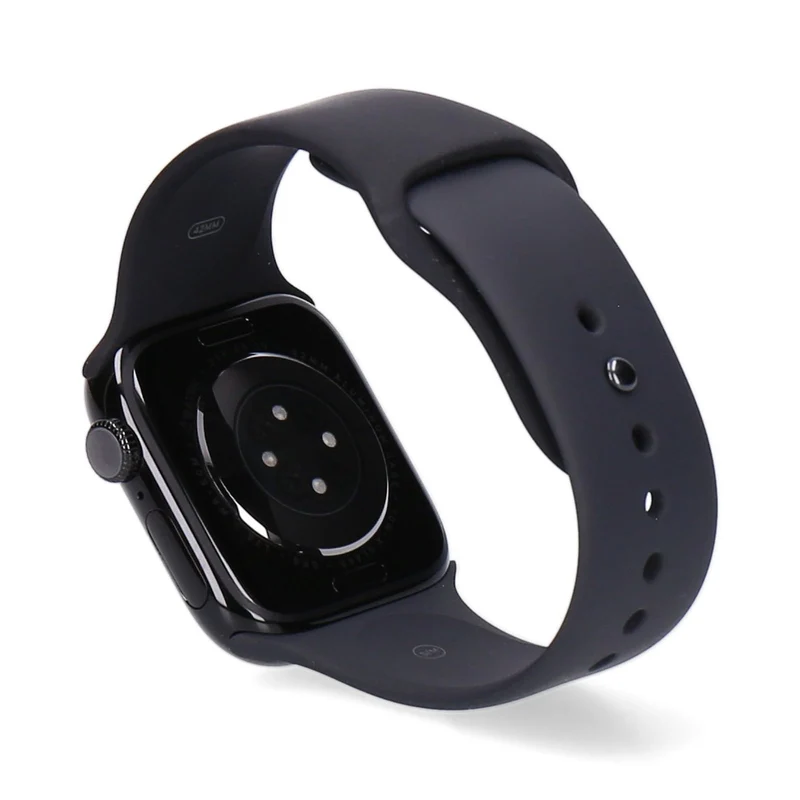 Apple Watch Series 10 42mm GPS + 4G Diamantschwarz Aluminiumgehäuse, Sportarmband Schwarz Gr. S/M