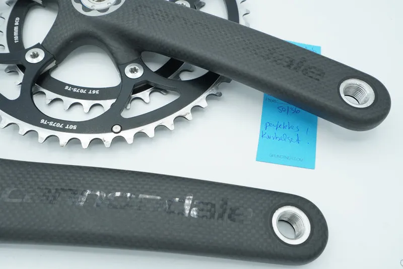 Cannondale Hollowgram Si Carbon Kurbelgarnitur BB30 36/50T 172,5 mm