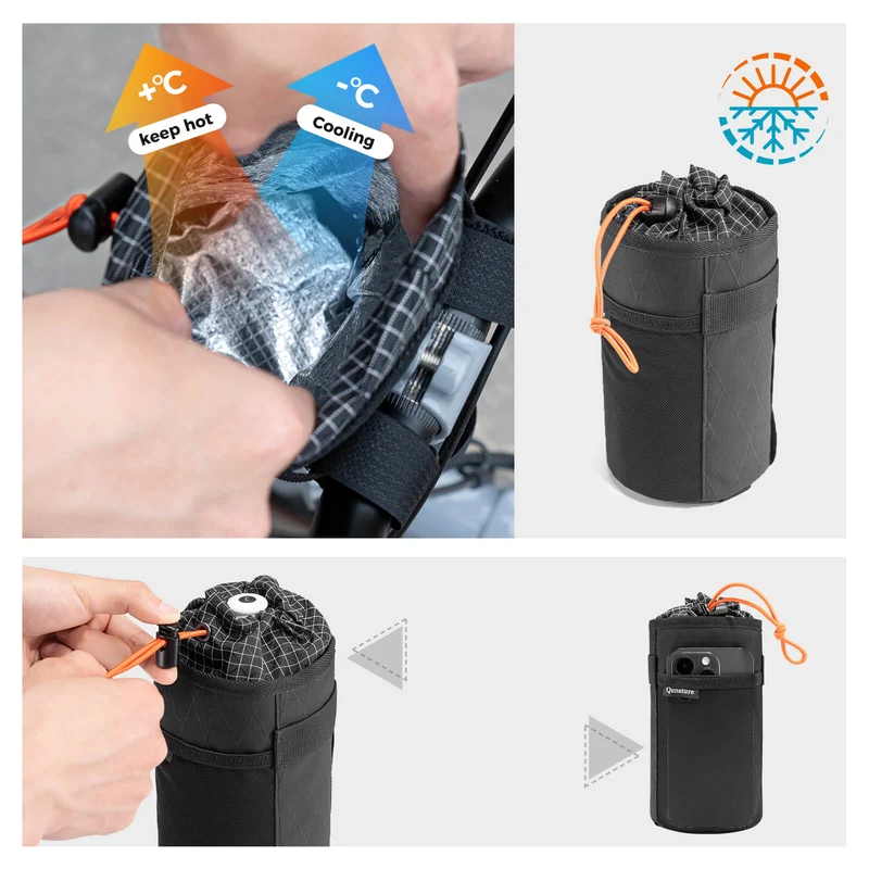 Qunature Thermotasche voor Trinkflaschen