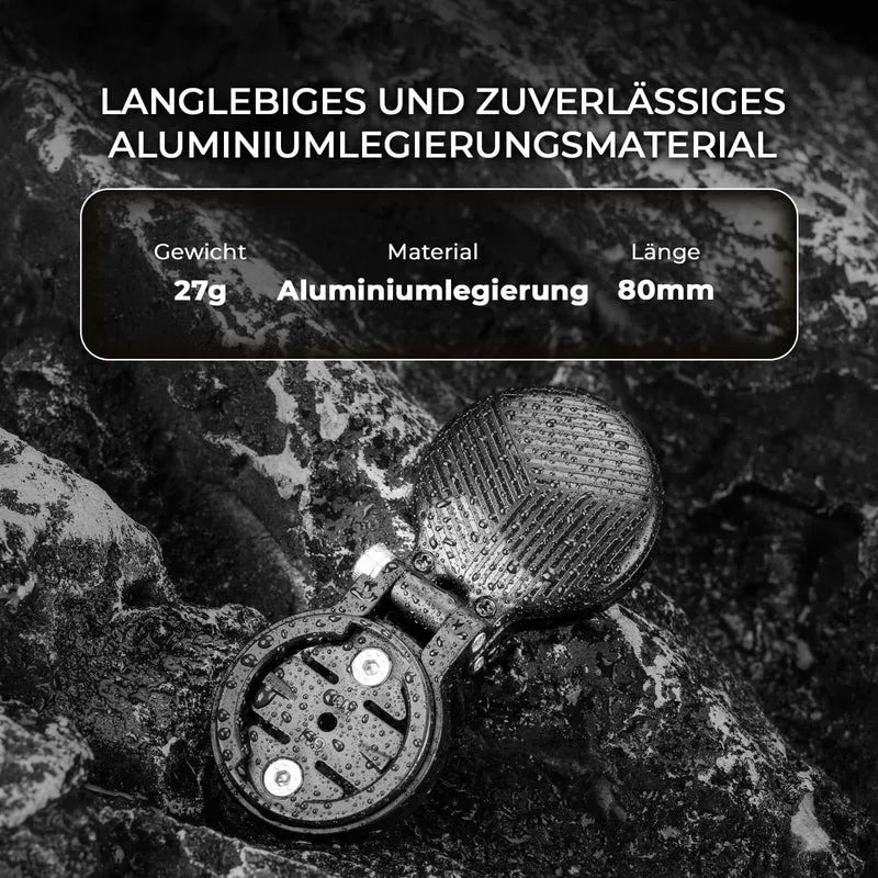 Fahrradcomputer Halterung compatibel met Garmin/Wahoo/Bryton
