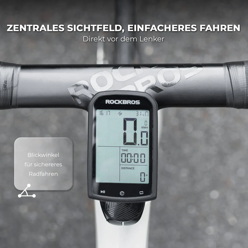 Fahrradcomputer Halterung compatibel met Garmin/Wahoo/Bryton