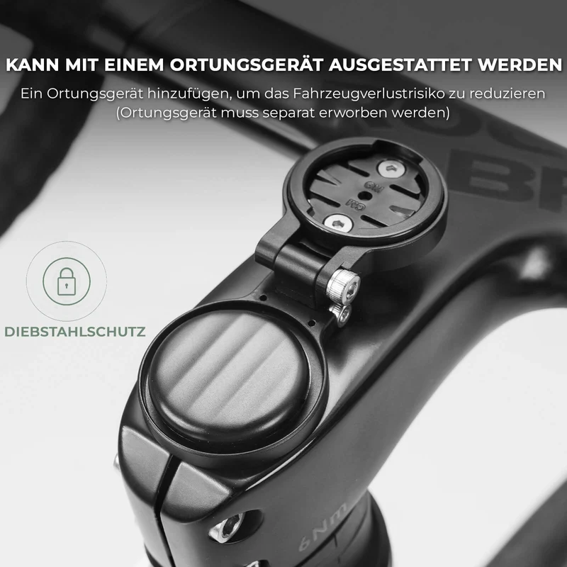 Fahrradcomputer Halterung compatibel met Garmin/Wahoo/Bryton