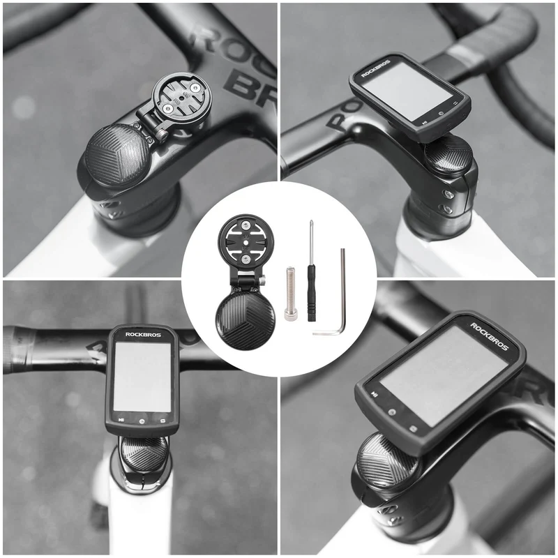 Fahrradcomputer Halterung compatibel met Garmin/Wahoo/Bryton