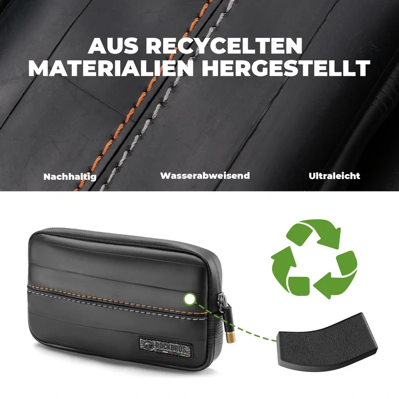 ROAD TO SKY Nachhaltige Beutel uit recycelten Reifen 0,4L