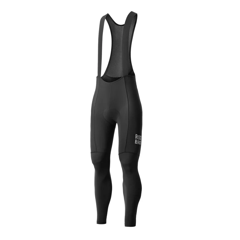 Herren Fahrradhose mit Träger - Hochdehnbar, Atmungsaktiv mit Reflexstreifen