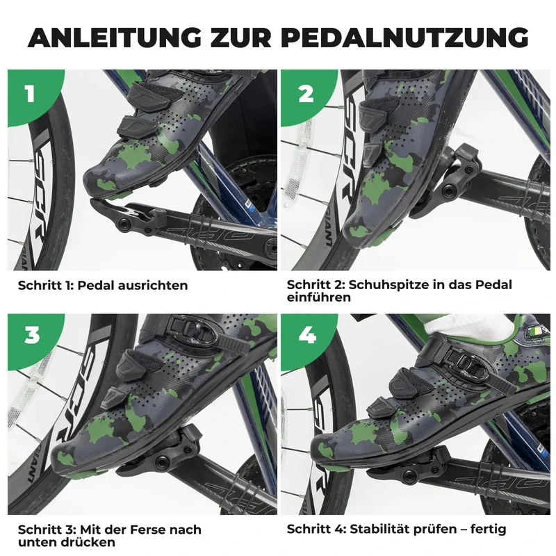 SPD Fahrradpedale 146g Leichtgewicht LOOK KEO Compatibel