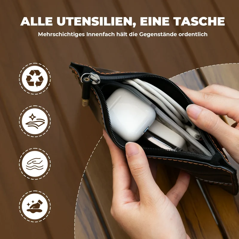 ROAD TO SKY Nachhaltige Beutel uit recycelten Reifen 0,7L