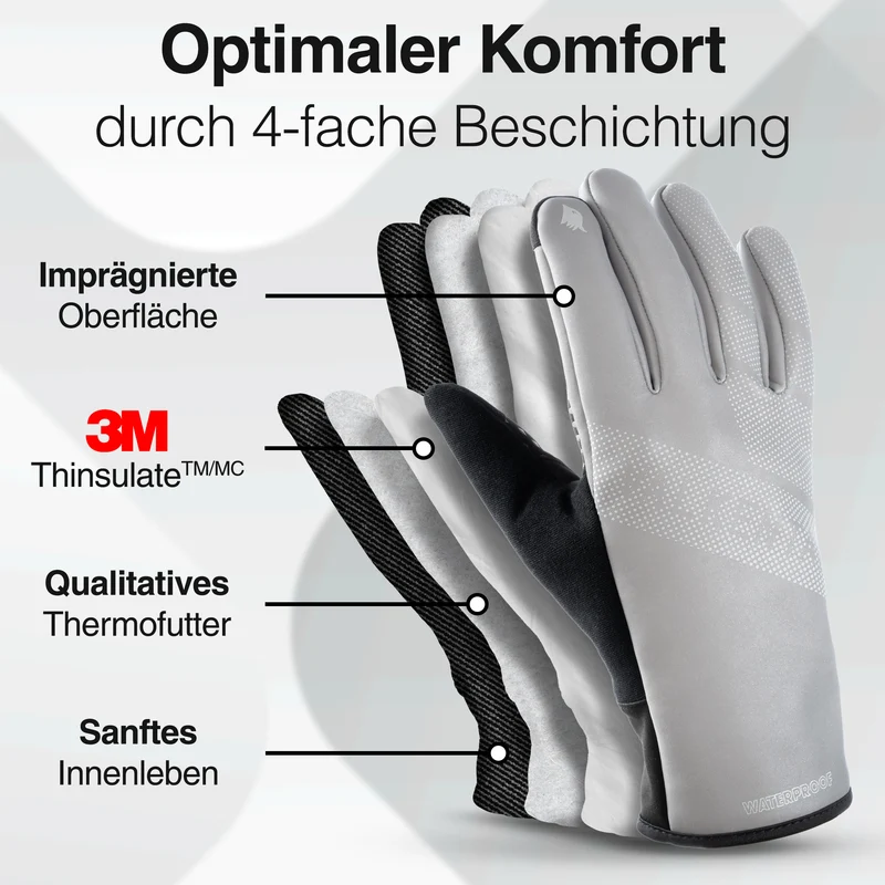 GloRider V2 Ultra - Wasserdichter Winterhandschuh mit 3M Isolation