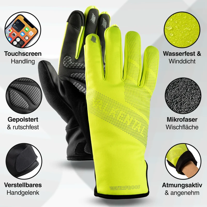 GloRider V2 Ultra - Wasserdichter Winterhandschuh mit 3M Isolation