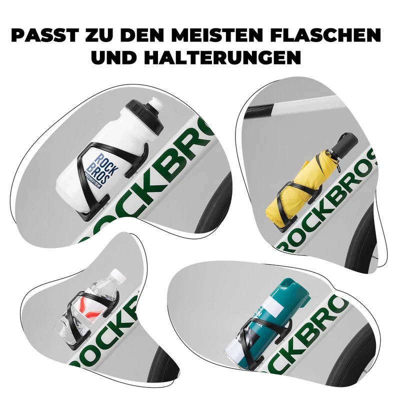 ROCKBROS Flaschenhalter Fahrrad 2er-pakket