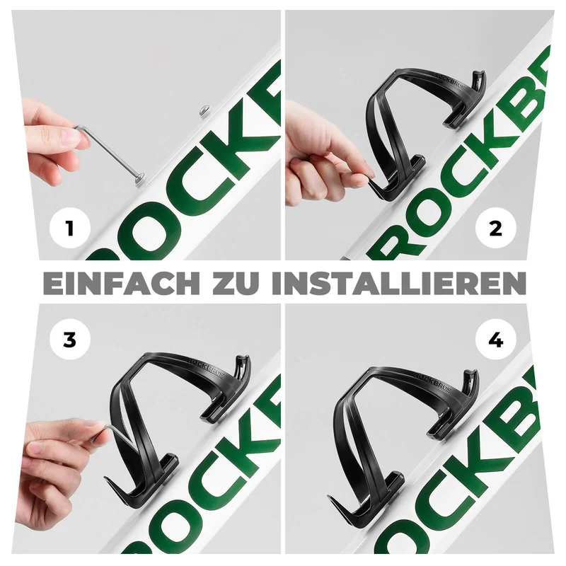 ROCKBROS Flaschenhalter Fahrrad 2er-pakket