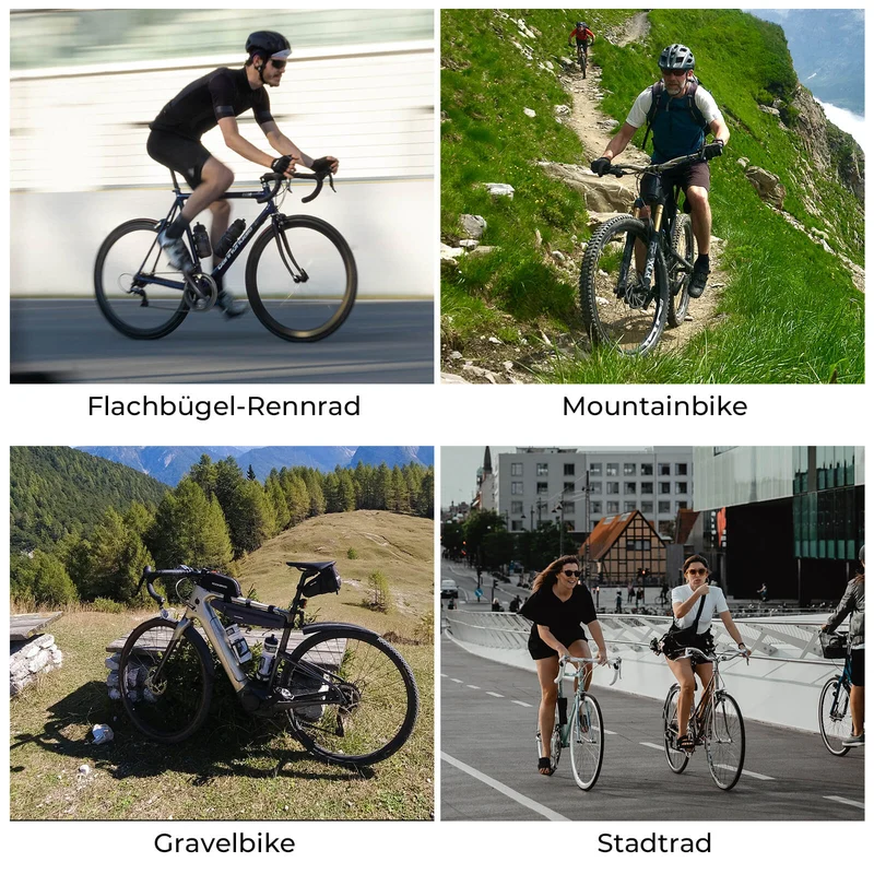 ROCKBROS Leichter Fahrradsattel mit Atmungsaktivität - Voor MTB, Rennrad, Gravelbike