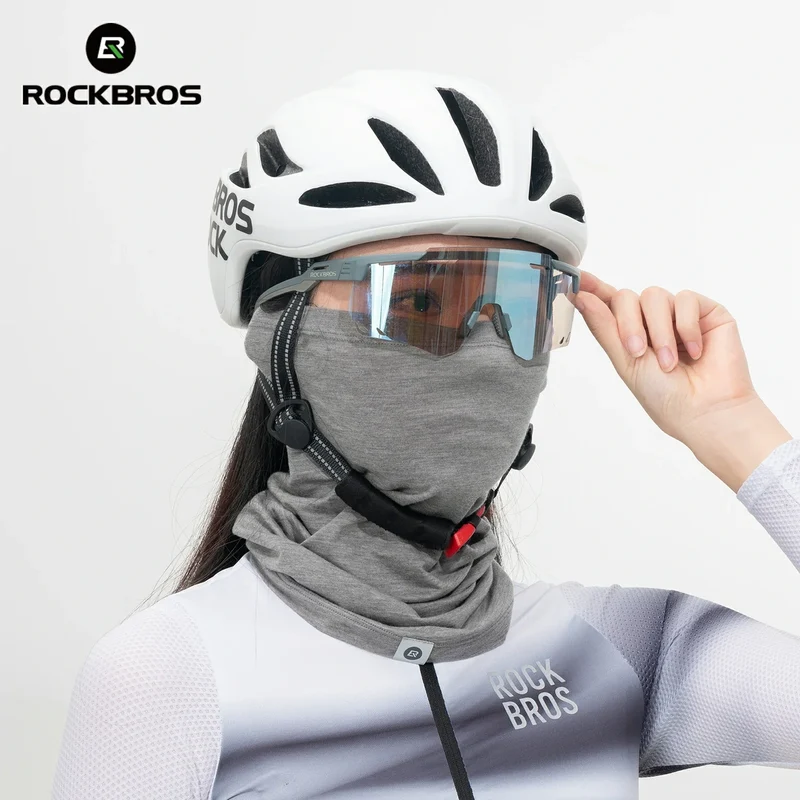 ROCKBROS Winter Thermo Halstuch uit Wolle Schlauchtuch