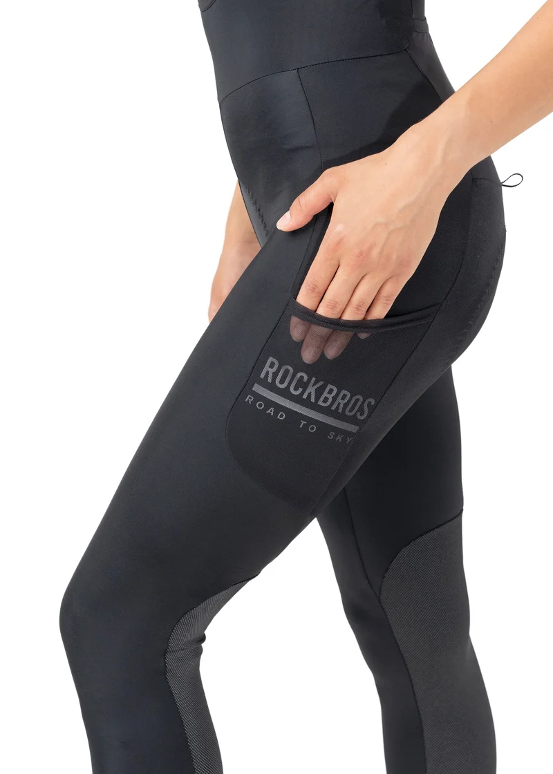 Road-to-Sky Damen-Radlerhose met Trägern