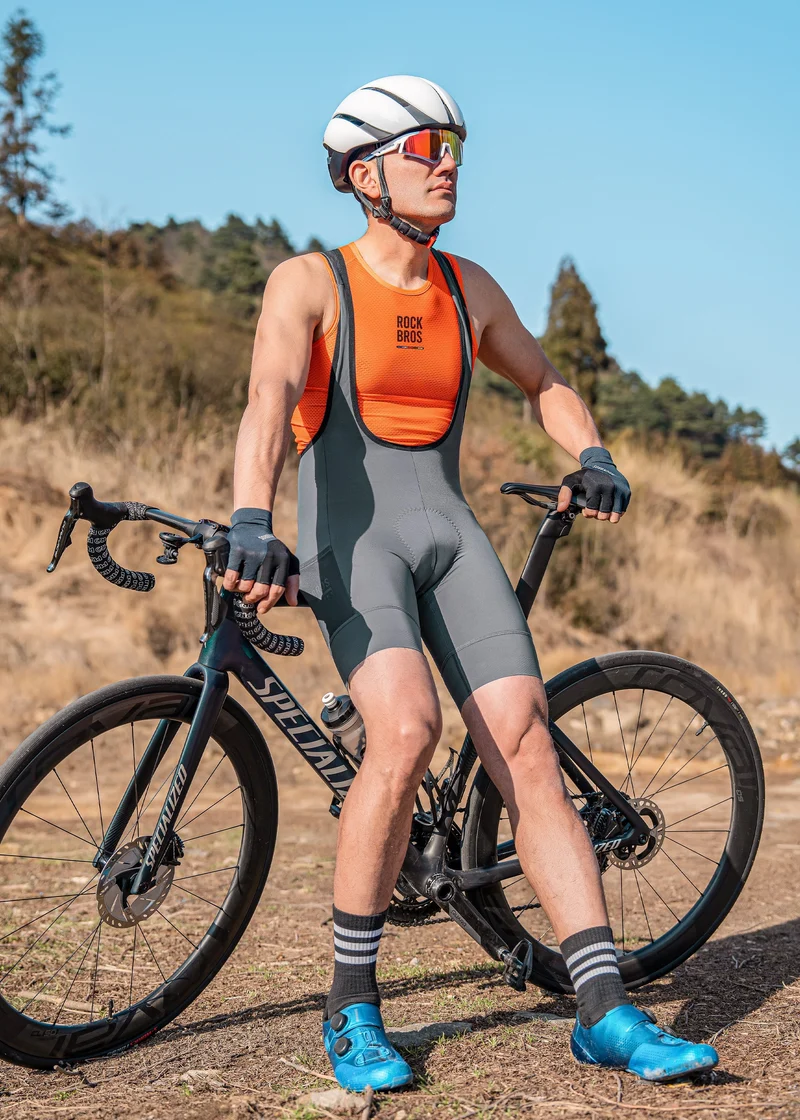 Road-to-Sky heren-radlerhose met Trägern