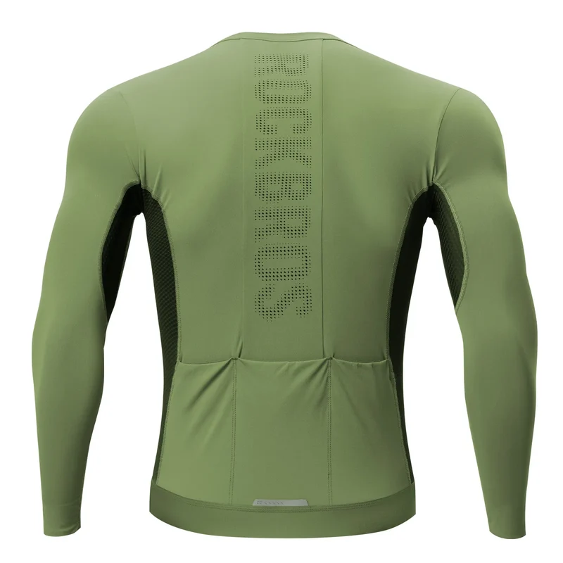 Fahrradtrikot Radtrikot Langarmheren, atmungsaktiv en schnelltrocknend, elastisches