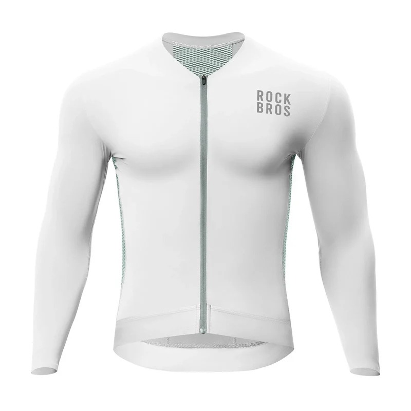 Fahrradtrikot Radtrikot Langarmheren, atmungsaktiv en schnelltrocknend, elastisches