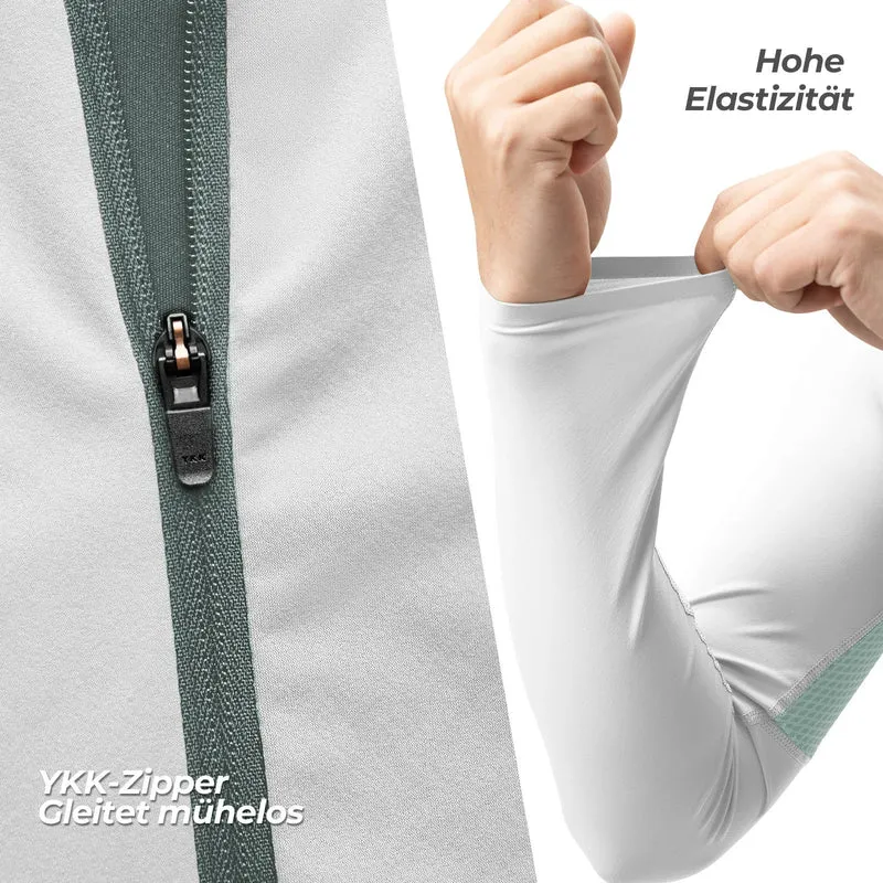 Fahrradtrikot Radtrikot Langarmheren, atmungsaktiv en schnelltrocknend, elastisches