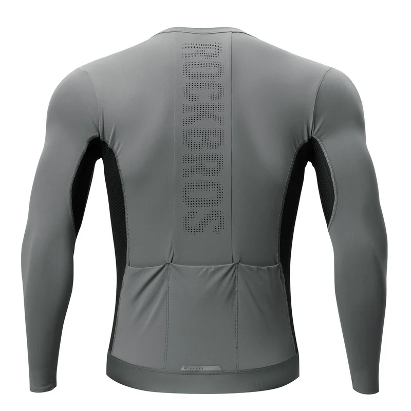 Fahrradtrikot Radtrikot Langarmheren, atmungsaktiv en schnelltrocknend, elastisches