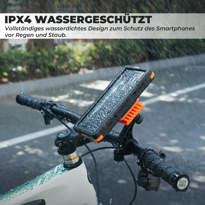 Fahrrad Handyhalterung Magnetische, 4,7–6,9 Zoll Smartphones, Lenkerhalterung 22,2–31,8 mm