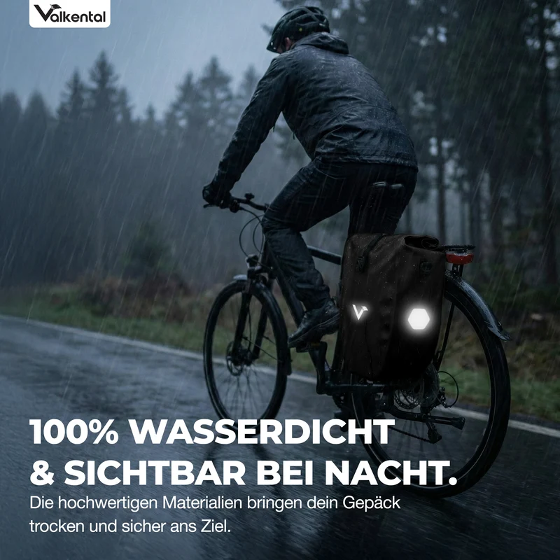 Bike Bag - große & wasserdichte Gepäckträgertasche