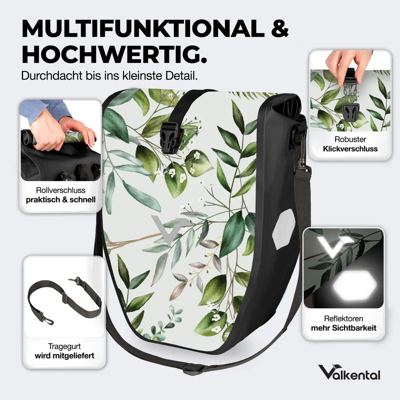 Bike Bag - große & wasserdichte Gepäckträgertasche