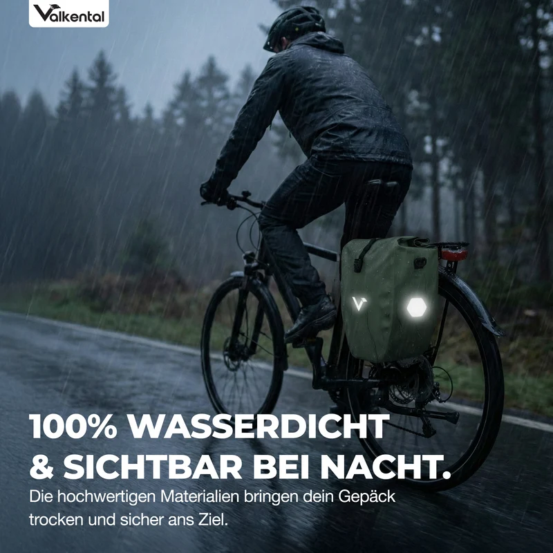 Bike Bag - große & wasserdichte Gepäckträgertasche