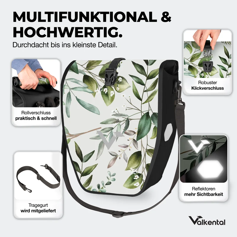 Bike Bag - große & wasserdichte Gepäckträgertasche