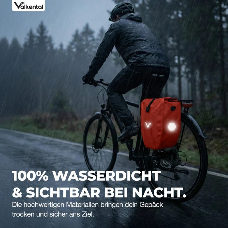 Bike Bag - große & wasserdichte Gepäckträgertasche