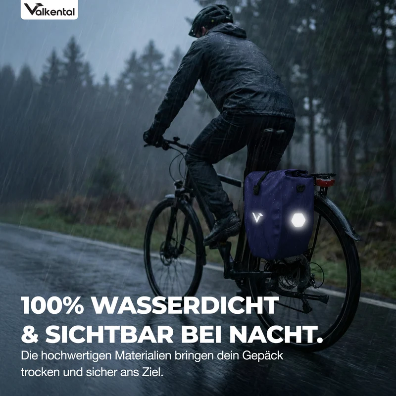 Bike Bag - große & wasserdichte Gepäckträgertasche