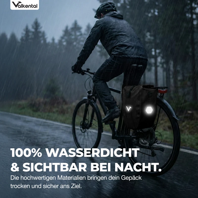 Bike Bag - große & wasserdichte Gepäckträgertasche