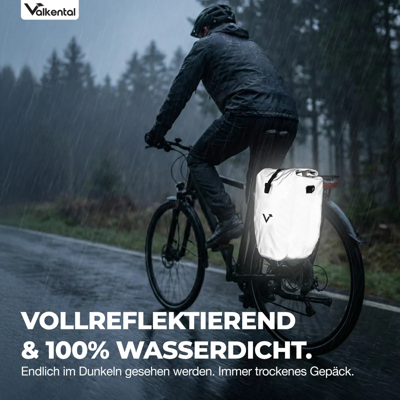 Bike Bag - große & wasserdichte Gepäckträgertasche