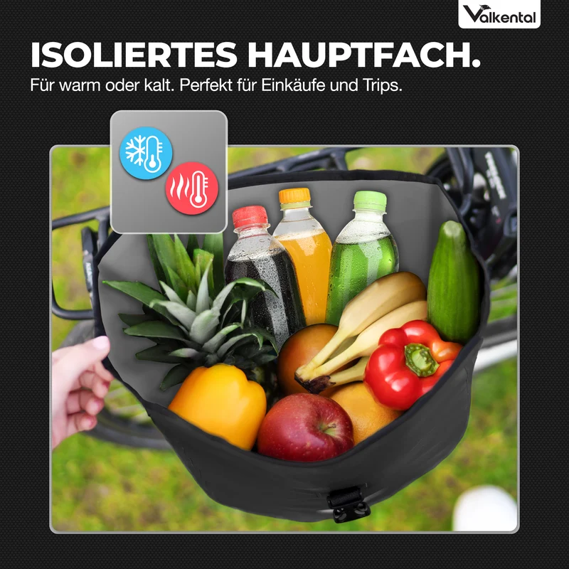 Bike Bag - große & wasserdichte Gepäckträgertasche