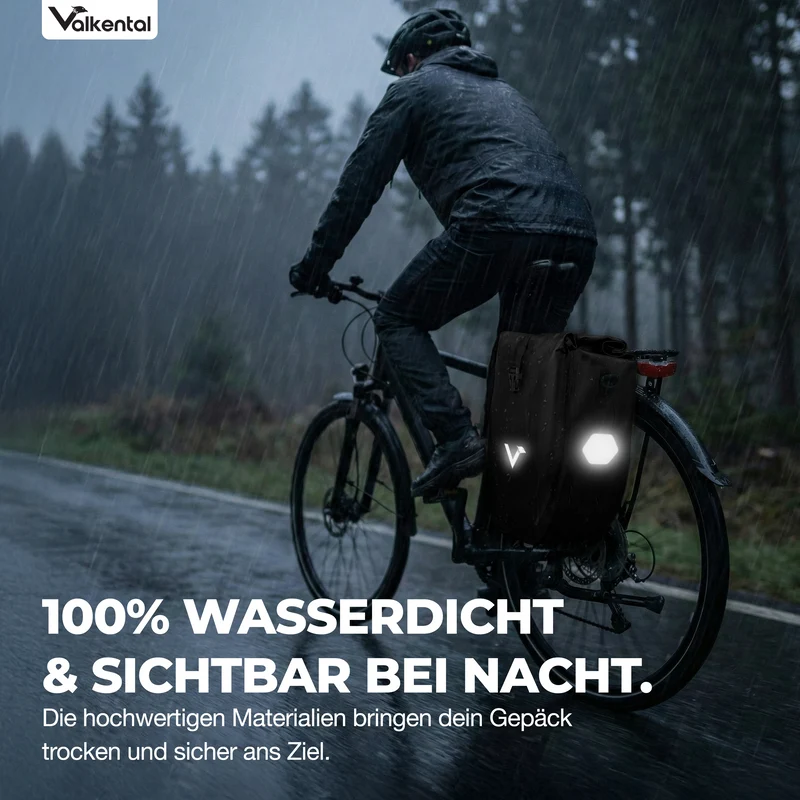 Bike Bag - große & wasserdichte Gepäckträgertasche