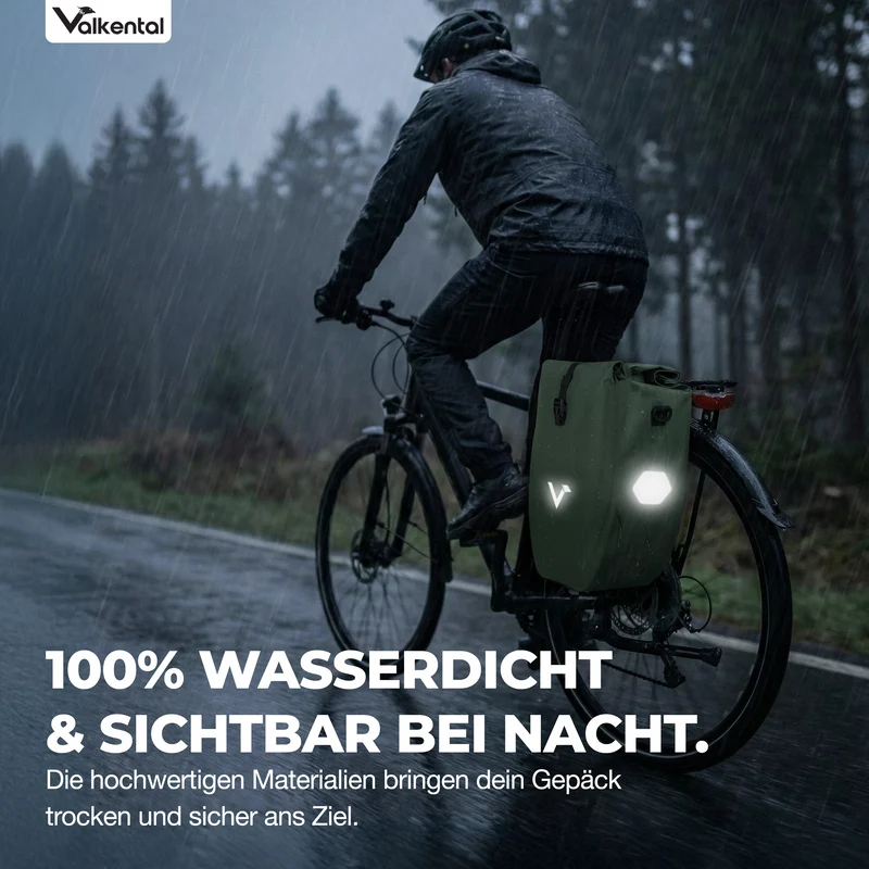 Bike Bag - große & wasserdichte Gepäckträgertasche
