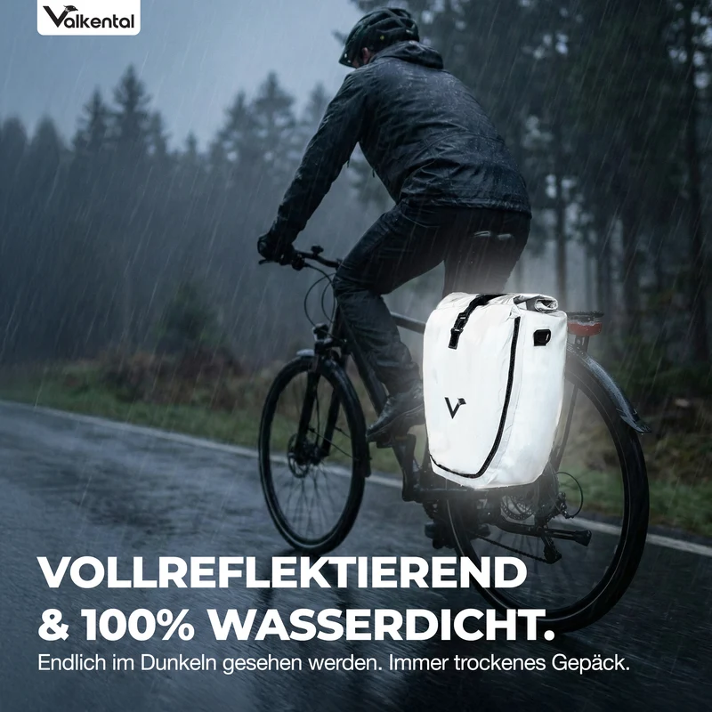 Bike Bag - große & wasserdichte Gepäckträgertasche
