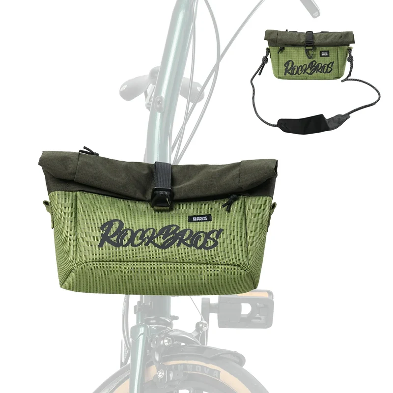 Lenkertasche voor Flatrad en Brompton, Fahrrad Tasche Lenker 2,8-4,6 L