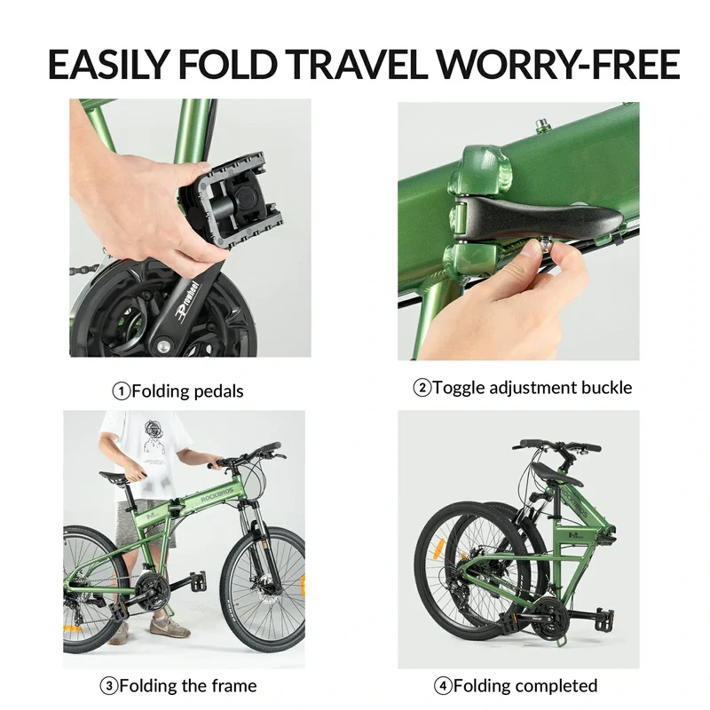 € 26,- Aluminium Faltrad MTB