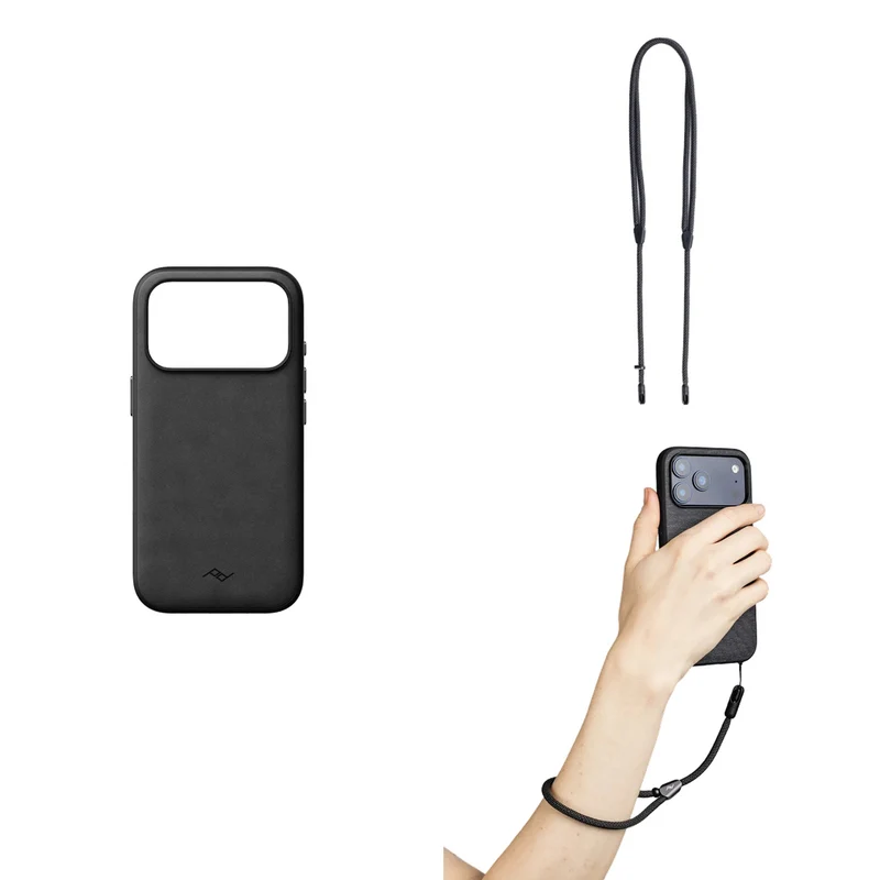Everyday Case for iPhone 18 Pro + Bundle 2 | Black Leather
