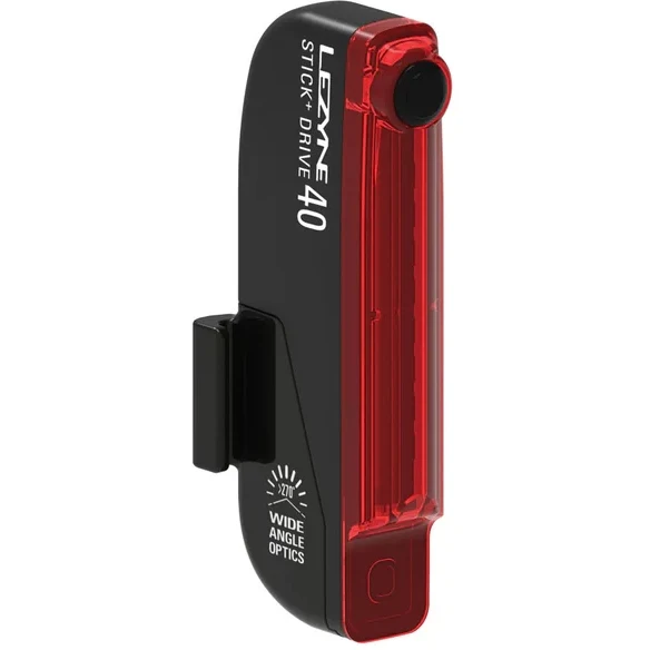 Lezyne Stick+ Drive Rear Fahrradrücklicht USB wiederaufladbar