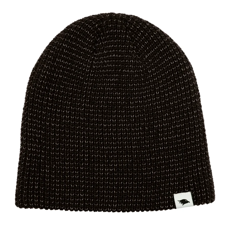 Reflective Beanie - Strickmütze mit reflektierendem Garn