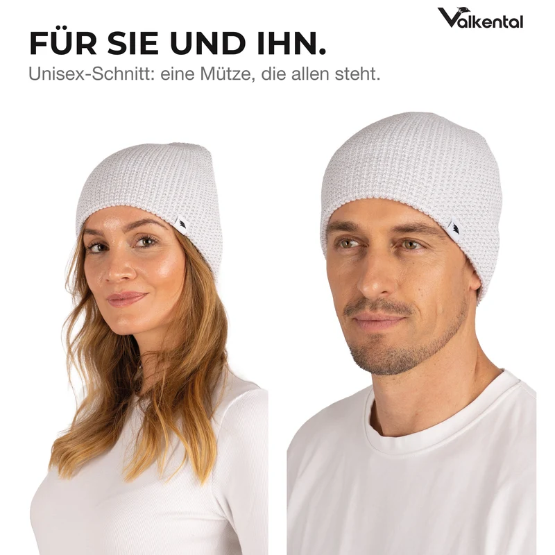Reflective Beanie - Strickmütze mit reflektierendem Garn