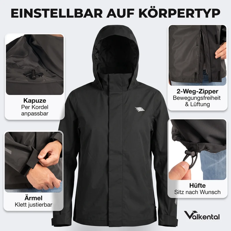 3in1 Smart Jacket - 100% reflektierend & wasserdicht