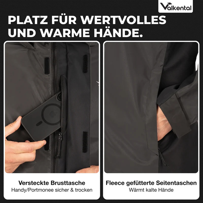 3in1 Smart Jacket - 100% reflektierend & wasserdicht