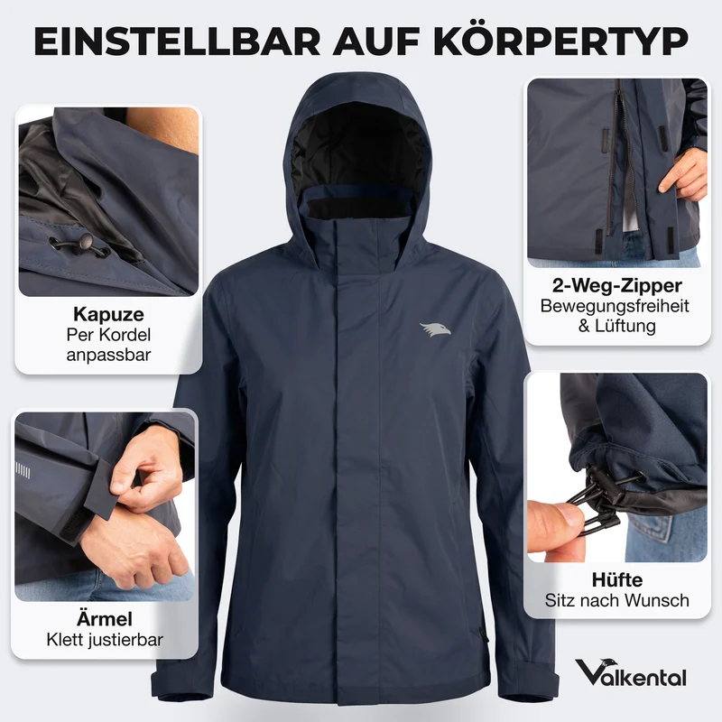 3in1 Smart Jacket - 100% reflektierend & wasserdicht