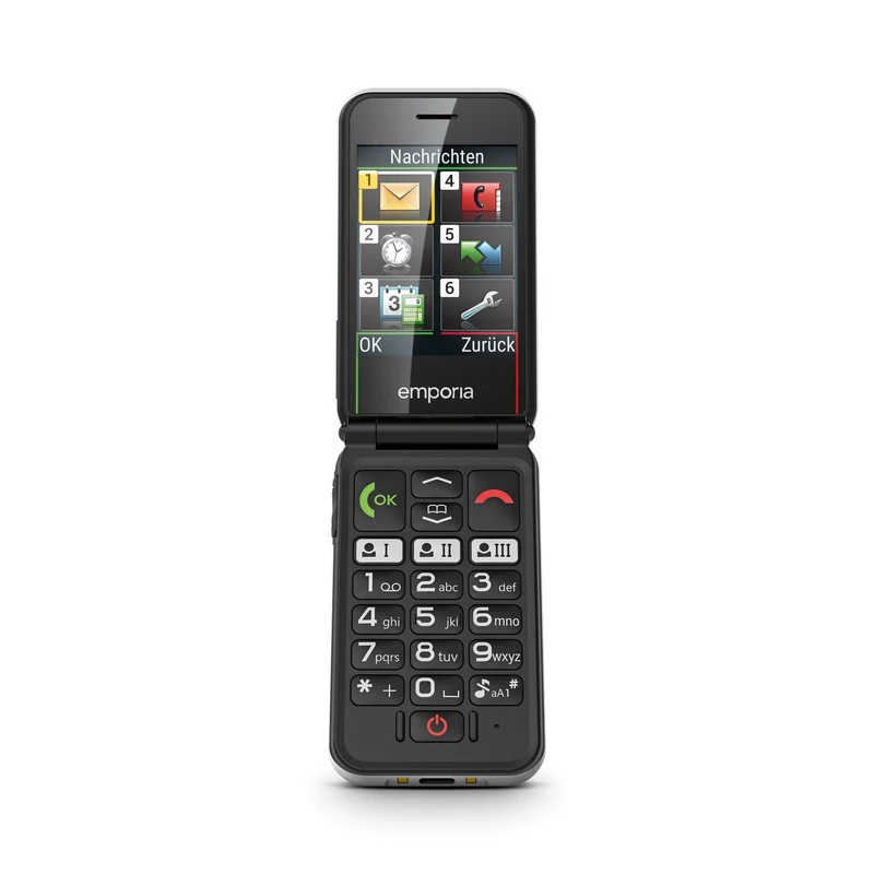 Emporia SIMPLICITYglam 7,11 cm (2.8) 106 g Weiß Seniorentelefon